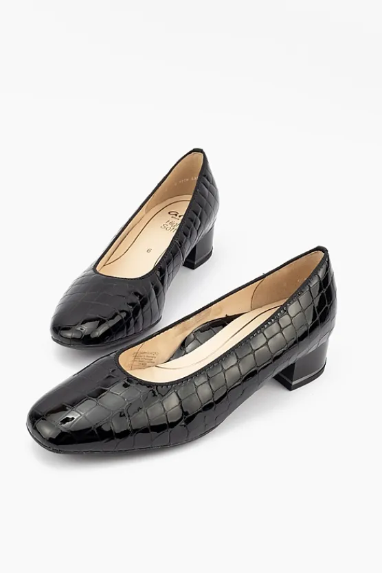 Ara Graz 11838 BlackCroc Discount