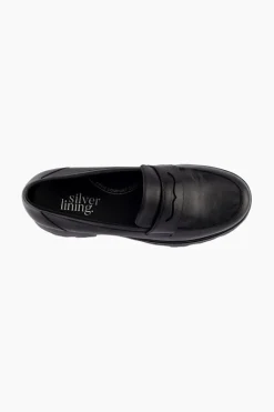 Silver Lining Greyson BlackLeather Discount