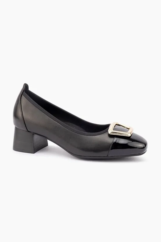 Gino Ventori Pacifica BlackLeather Fashion