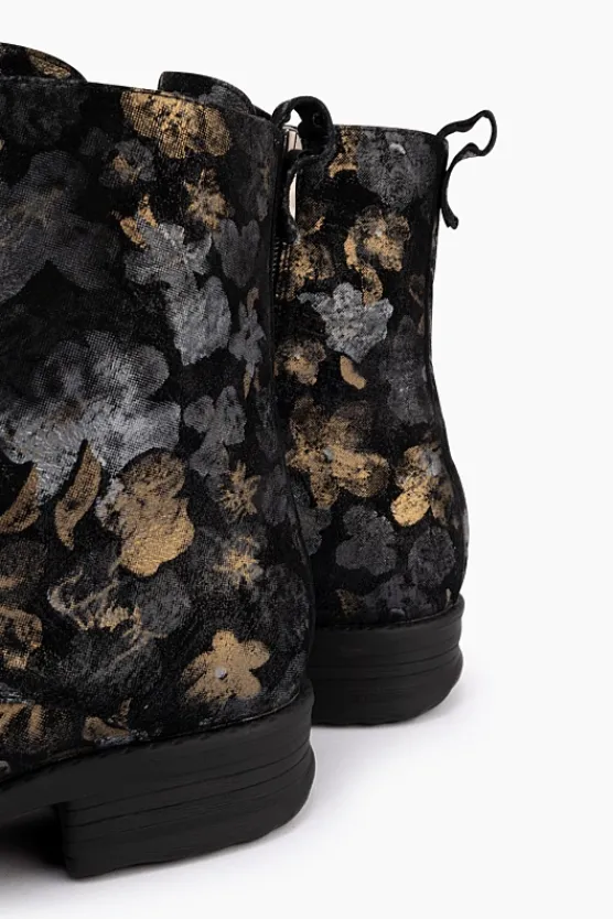 Silver Lining Trooper Print BlackGold Fashion