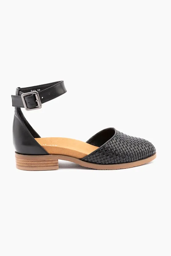 Silver Lining Zola BlackLeather Fashion